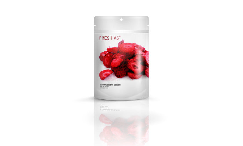 Fresh As Freeze Dried Fruit - Sliced Strawberries 22g