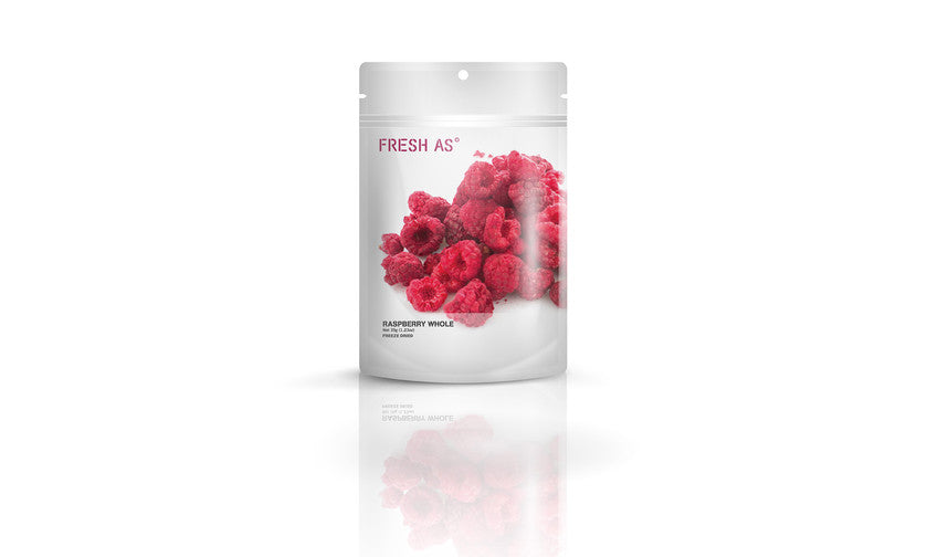 Fresh As Freeze Dried Fruit - Whole Raspberries 30g