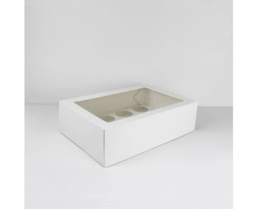12 Cupcake Box with Insert - x 5 (Standard)