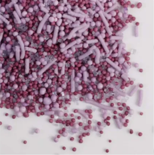 Go Bake Natural Sprinkle Medley - Purple