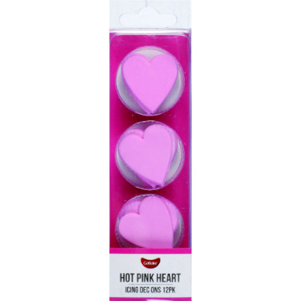 Go Bake Pink Heart Icing Dec Ons