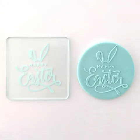Happy Easter Debosser Stamp