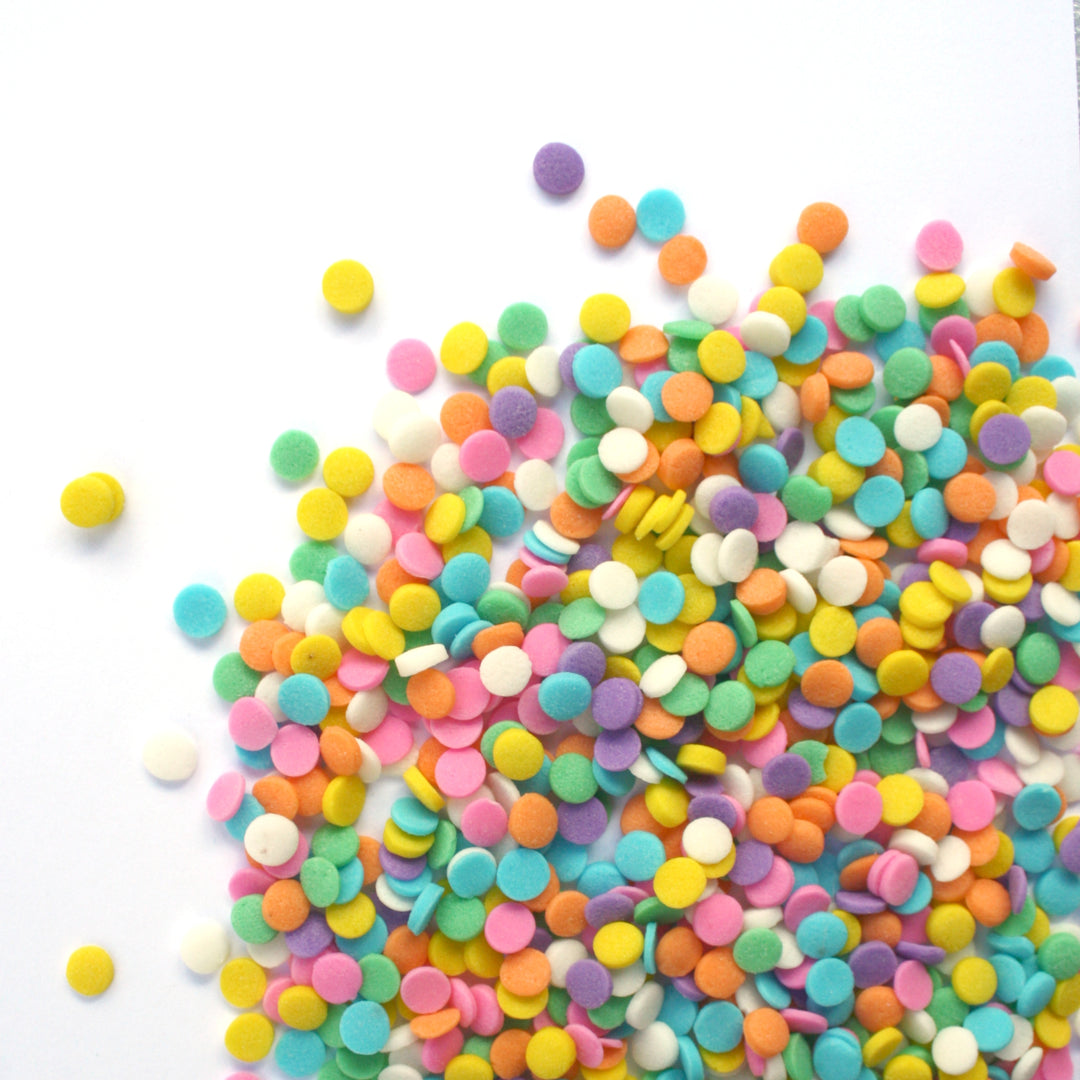 Cake Warehouse Pastel Rainbow Sequin Sprinkles