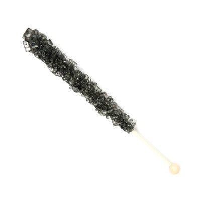 Crystal Rock Candy Lollipop - Black