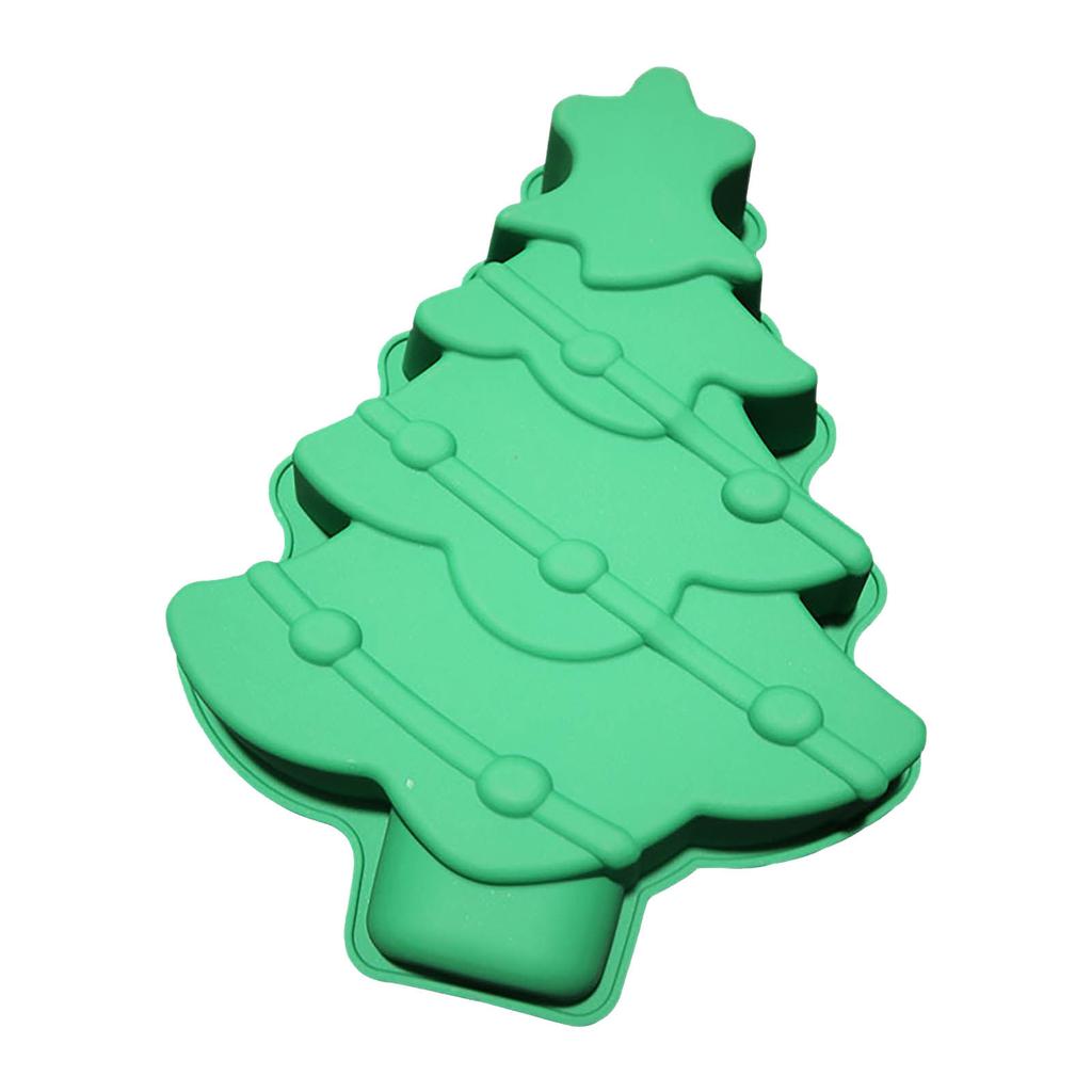 Christmas tree outlet silicone mould