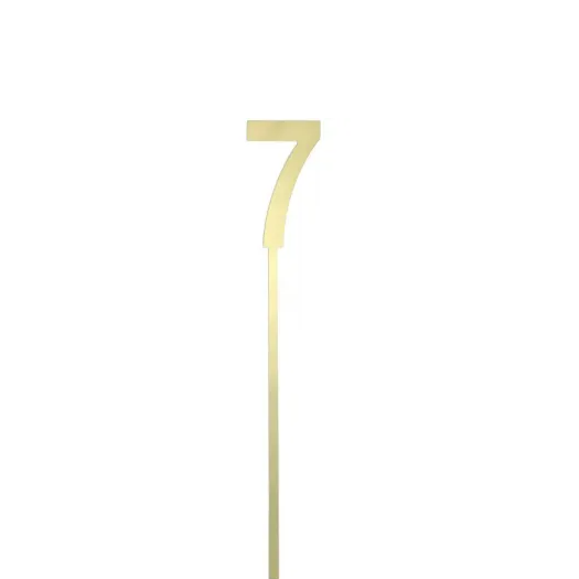 Small Number Cake Topper - 7