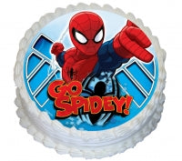 Spiderman Icing Image