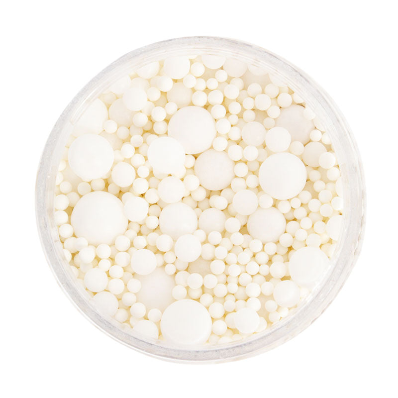 Sprinks Bubble Bubble Matte Pearl Sprinkles - White