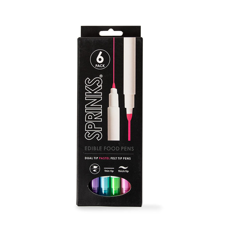 Sprinks Edible Food Pen Set - Pastel