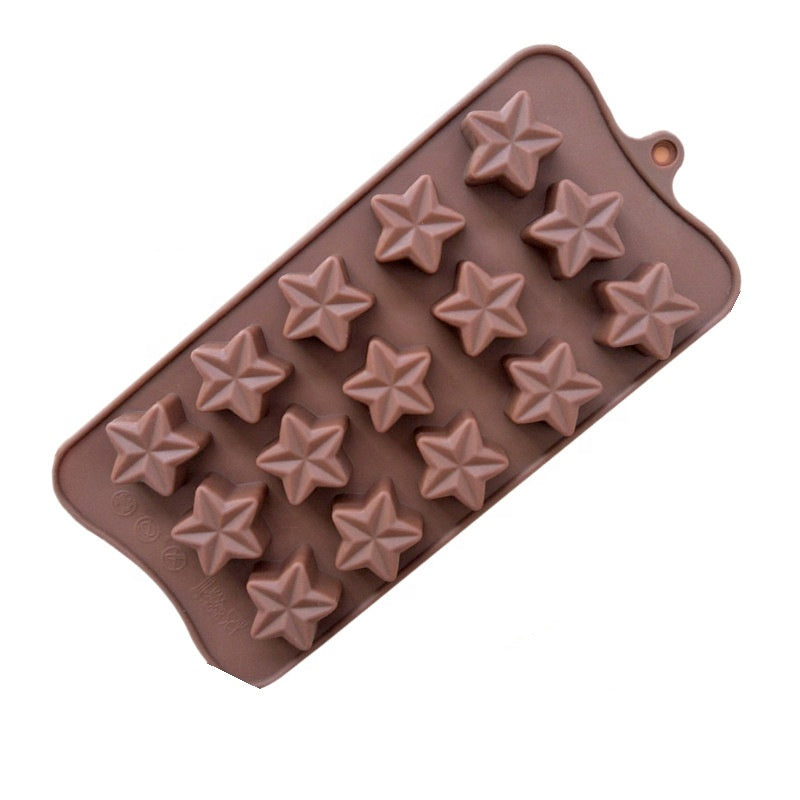 Silicone Star Mould 15 Cavity