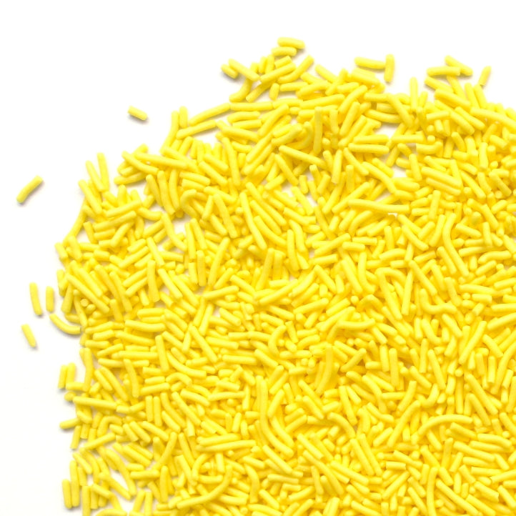 Cake Warehouse Sugar Strands - Jimmies - Yellow