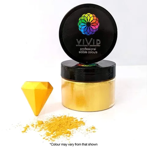 BULK Vivid Lustre Dust - Shimmer Gold 50g