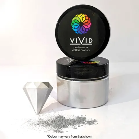 BULK Vivid Lustre Dust - Silver 50g