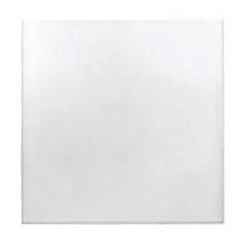 8" Square Cake Board 6mm - White (Patterned)