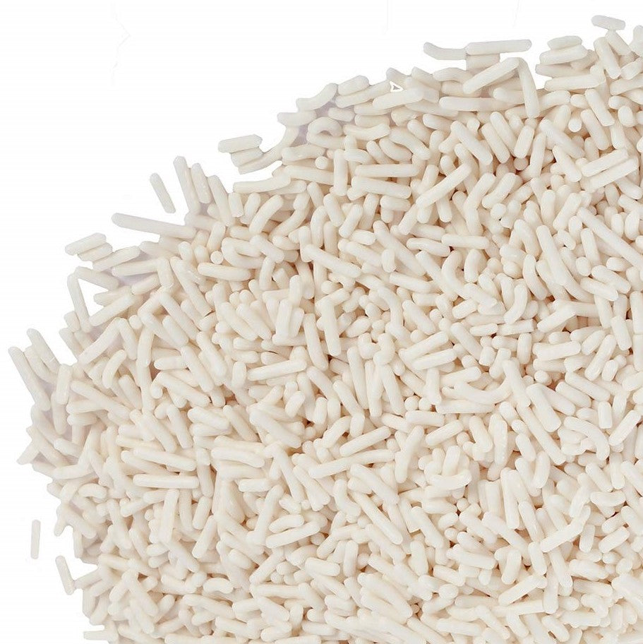 Cake Warehouse Sugar Strands - Jimmies - White