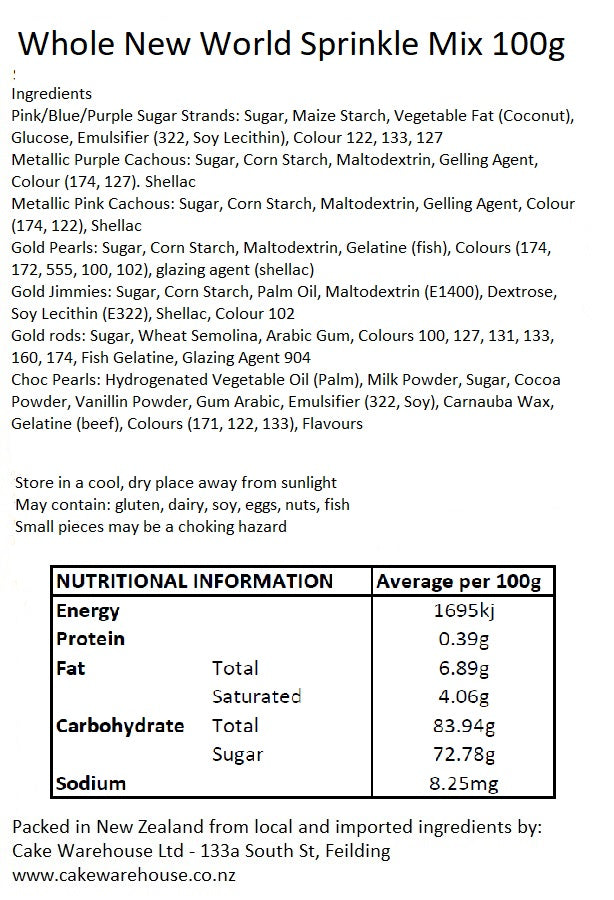 Deluxe Sprinkle Medley - Whole New World