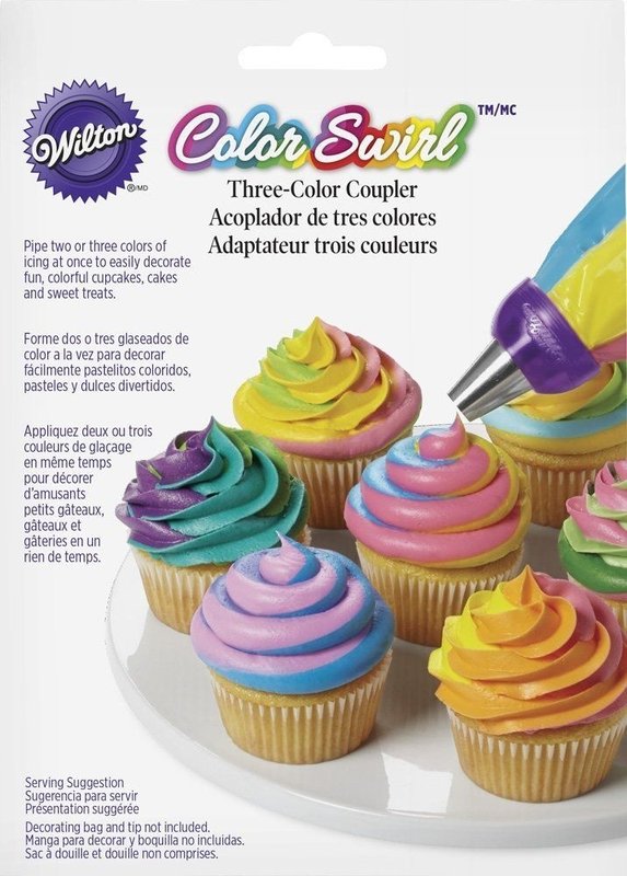 Wilton ColorSwirl 3 Colour Coupler