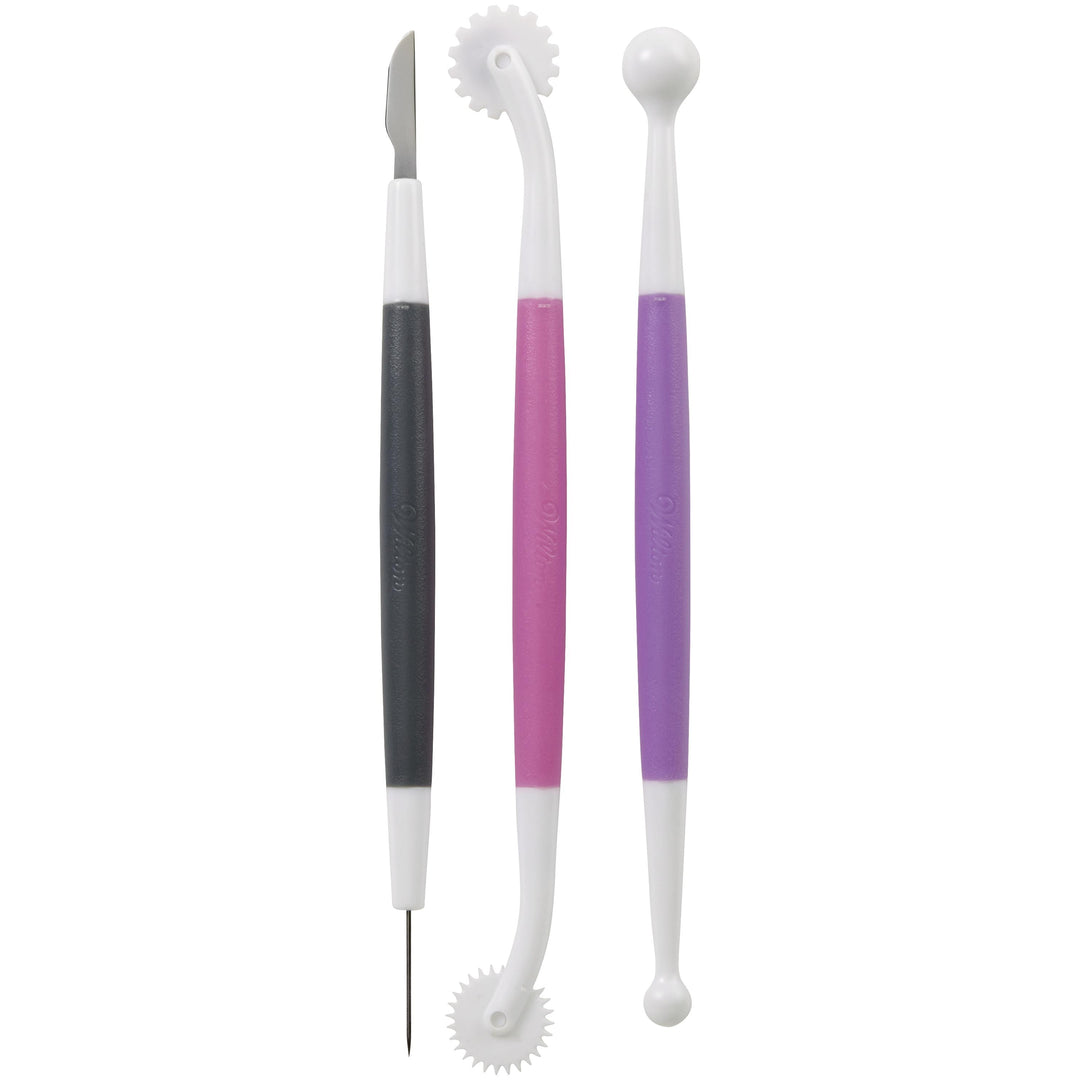 3pc Double Ended Fondant Tool Set