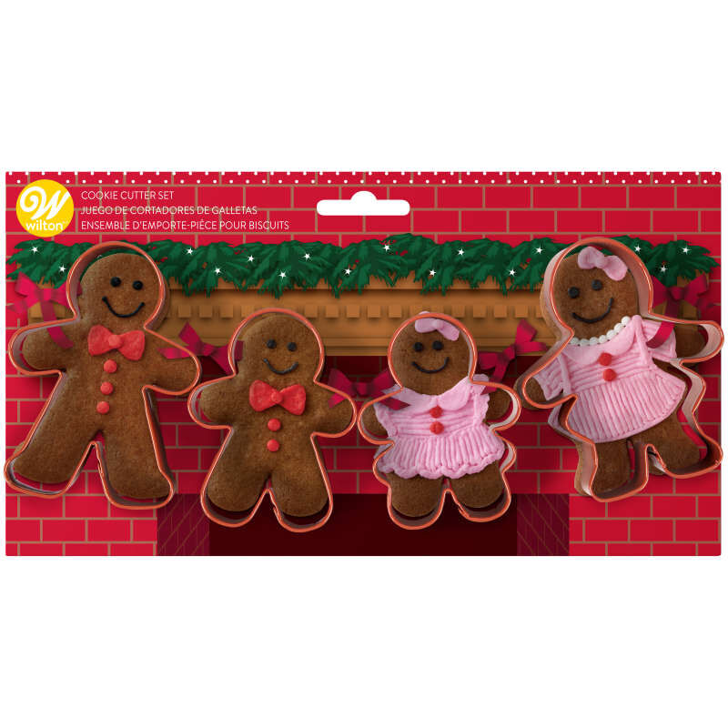 Wilton Gingerbread Family Cookie Cutter Set