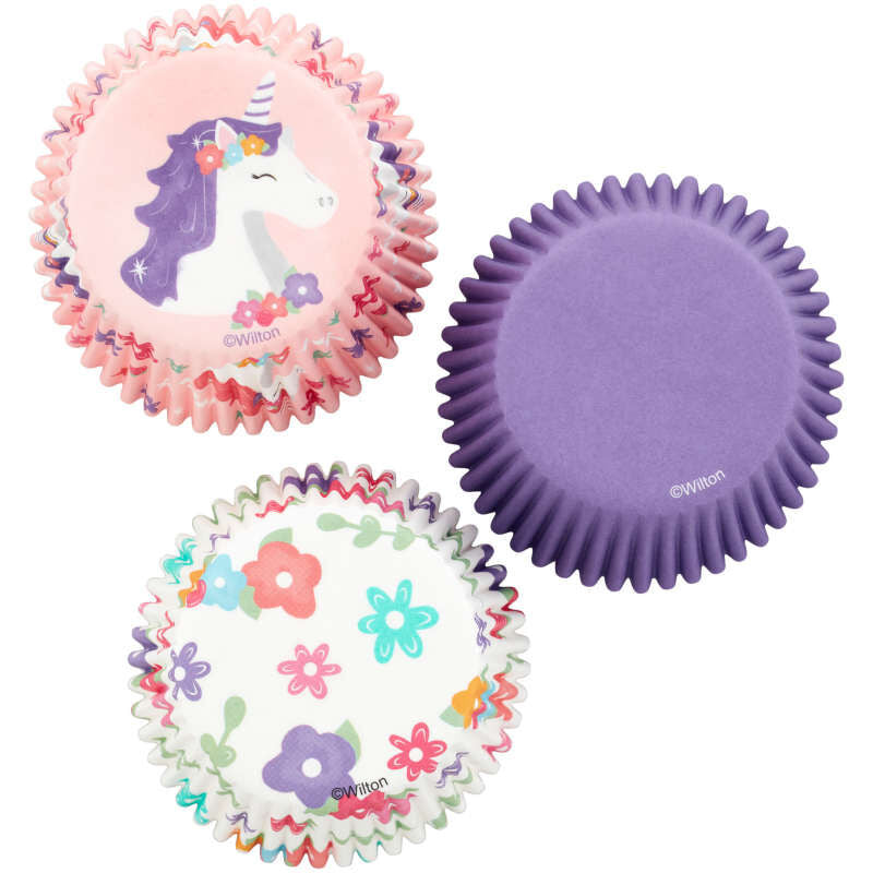 Wilton Unicorn Baking Cups - Cupcake Cases