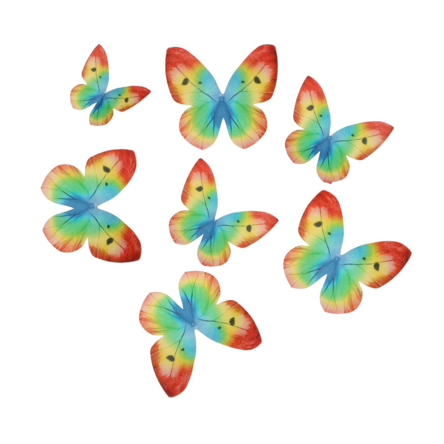 Wilton Edible Wafer Butterflies - Rainbow