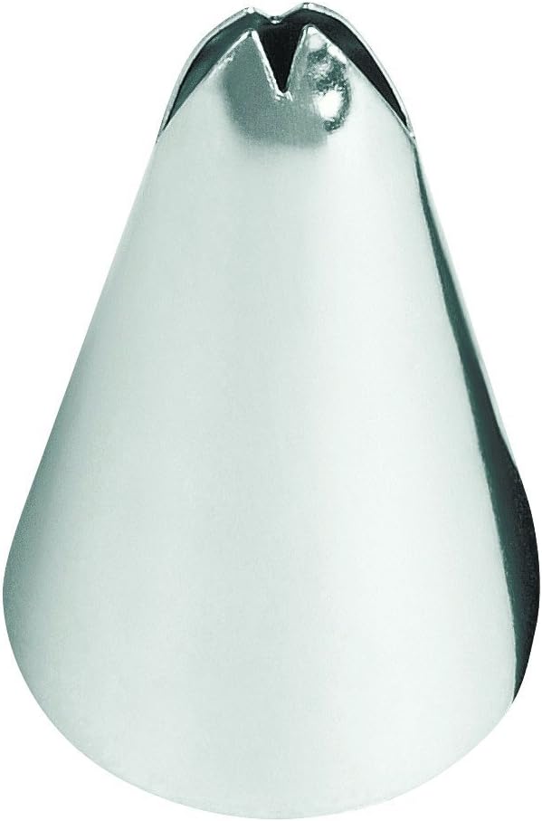 Wilton Leaf Tip #68, stainless steel piping tip for leaves and petals