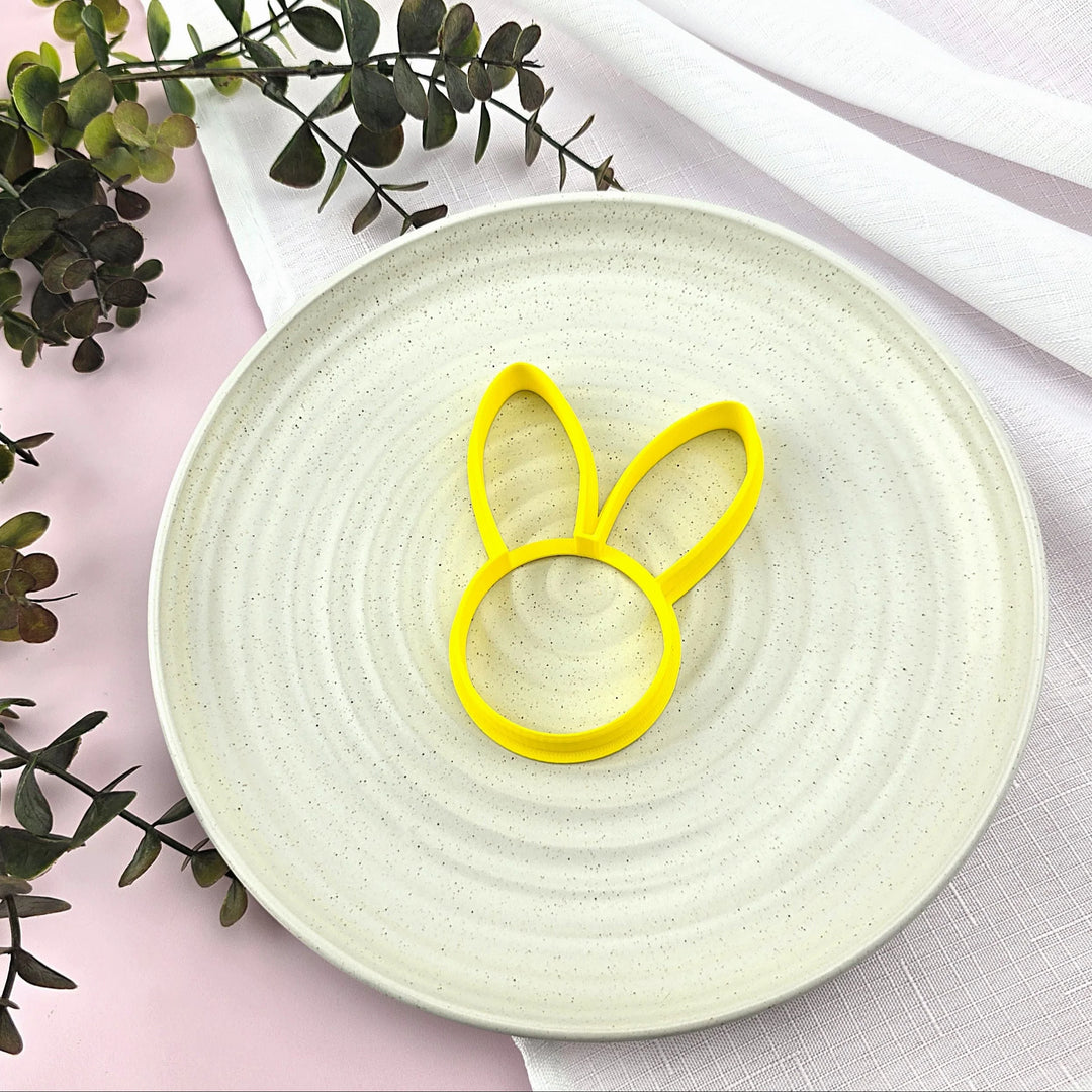 Custom Cookie Cutters - Bunny Ears Cookie Cutter