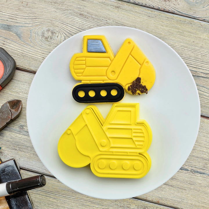 Custom Cookie Cutters Cutter and Embosser - Digger