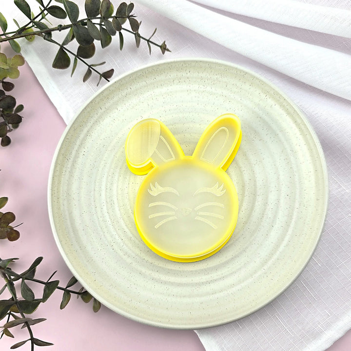 Custom Cookie Cutters Bunny Cutter and 3Dmbosser Set