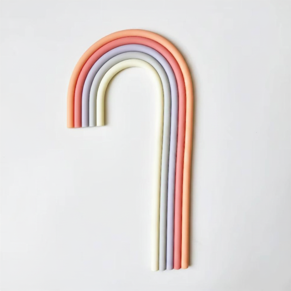 Pastel Rainbow Large Cake Decoration