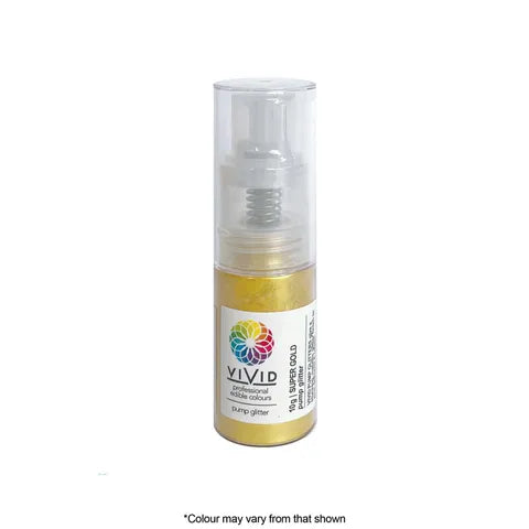 Vivid Pump Shimmer - Super Gold