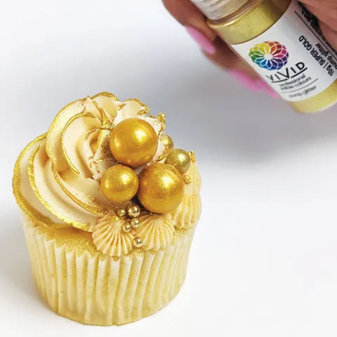 Vivid Pump Shimmer - Super Gold