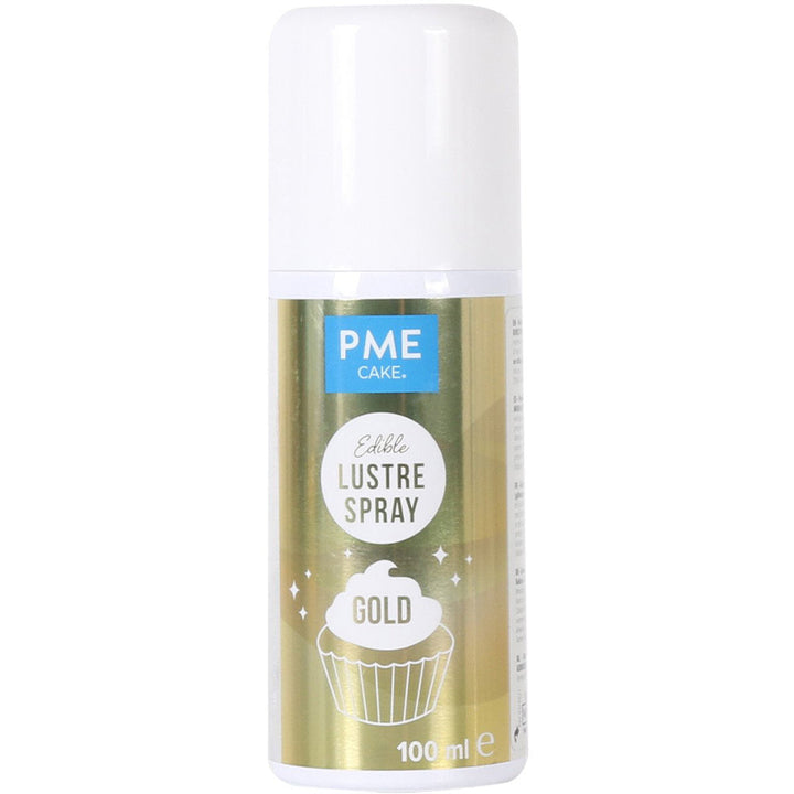 PME Edible Lustre Spray - Gold 100ml can