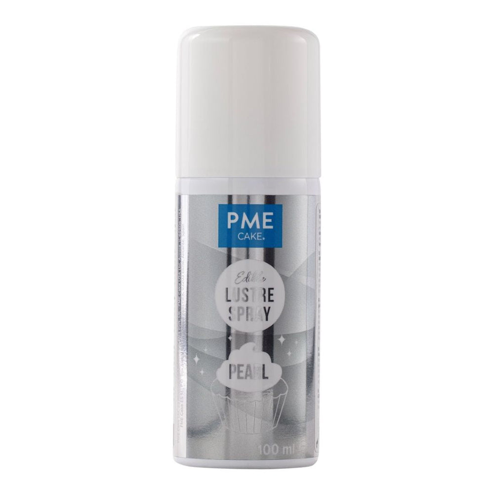 PME Edible Lustre Spray - Pearl 100ml can