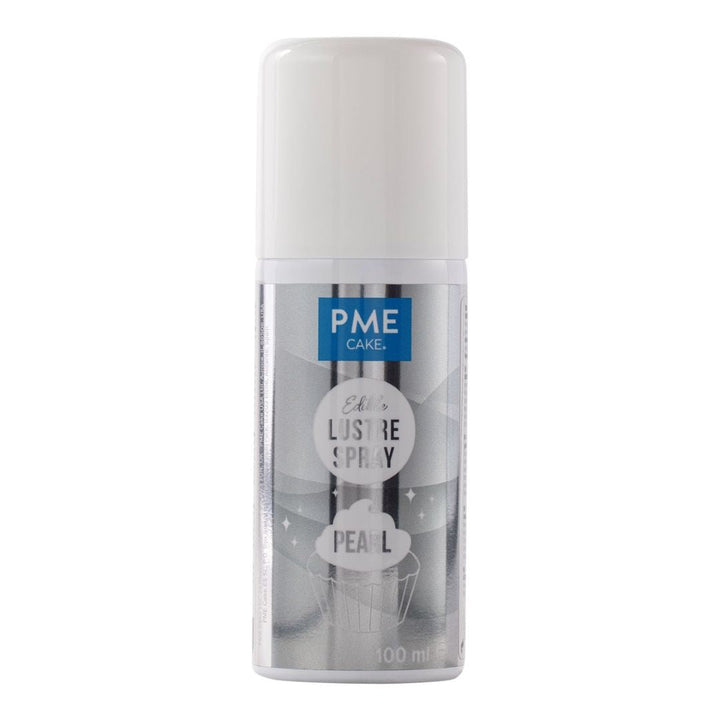 PME Edible Lustre Spray - Pearl 100ml can