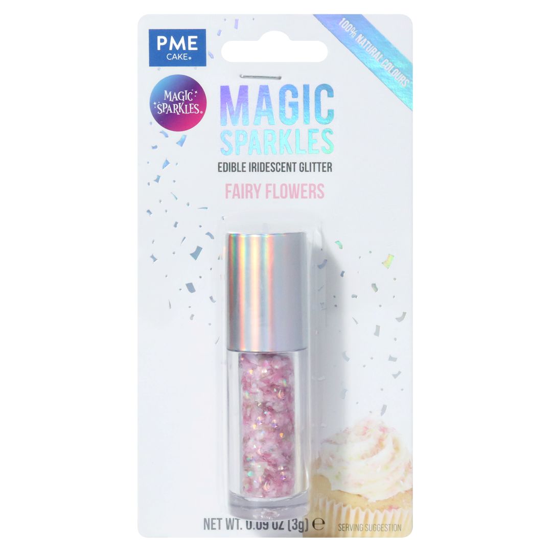 PME Magic Sparkles Iridescent Glitter - Fairy Flowers