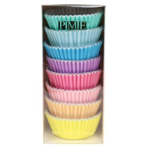 PME Foil Baking Cups - Pastel Rainbow