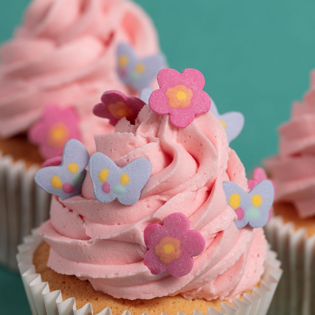 PME Butterflies and Blossoms Sprinkle Charms 25g