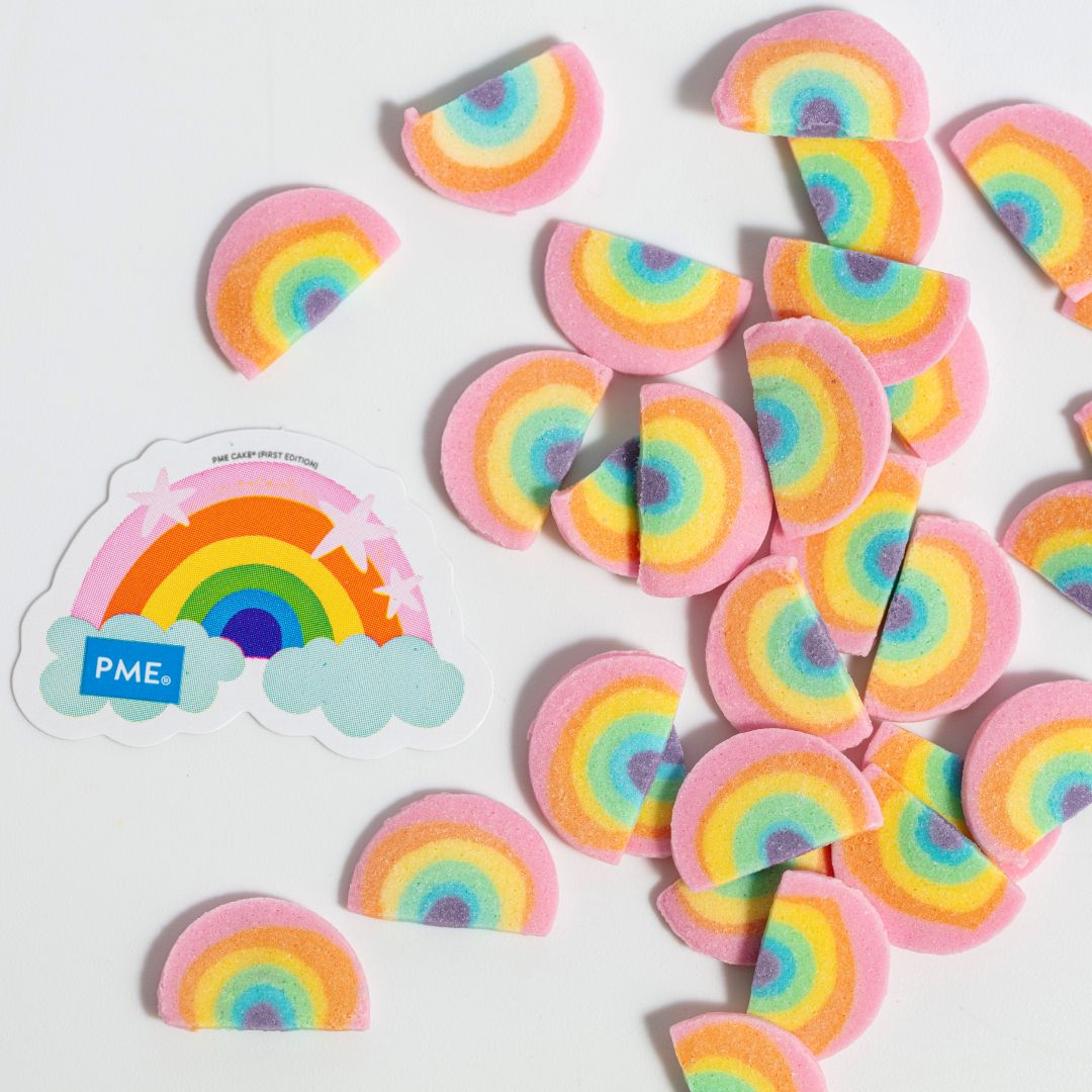 PME Rainbow Sprinkle Charms 25g