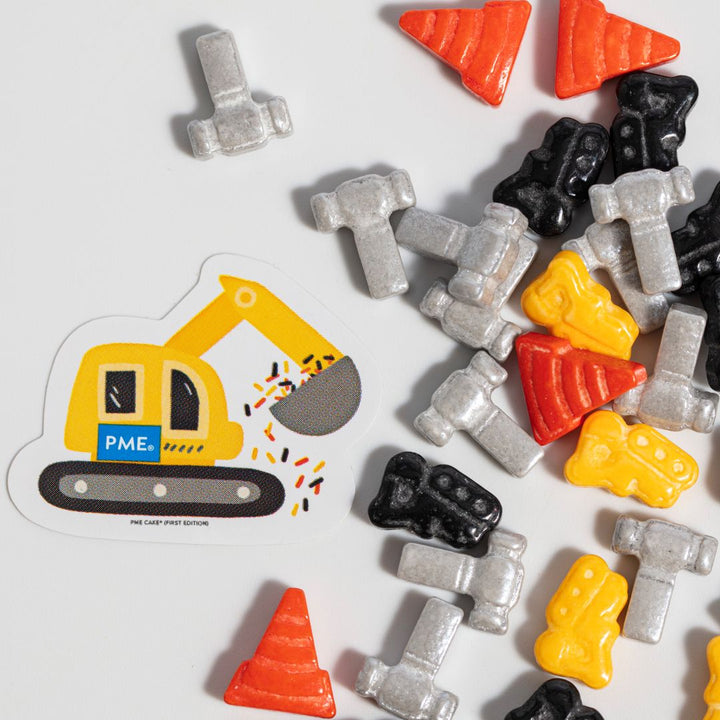 PME Construction Site Sprinkle Charms 25g