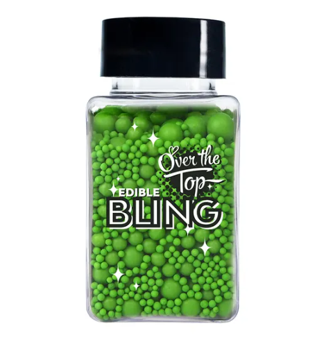 OTT Bling Medley Sprinkles - Leaf Green