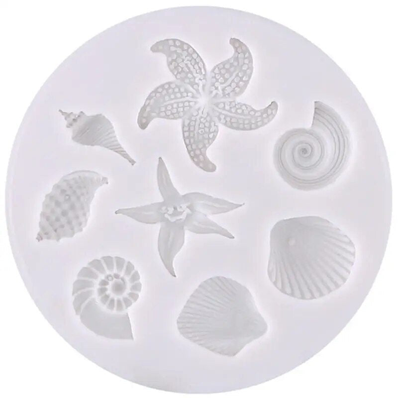 Petite Sea Shell Silicone Mould