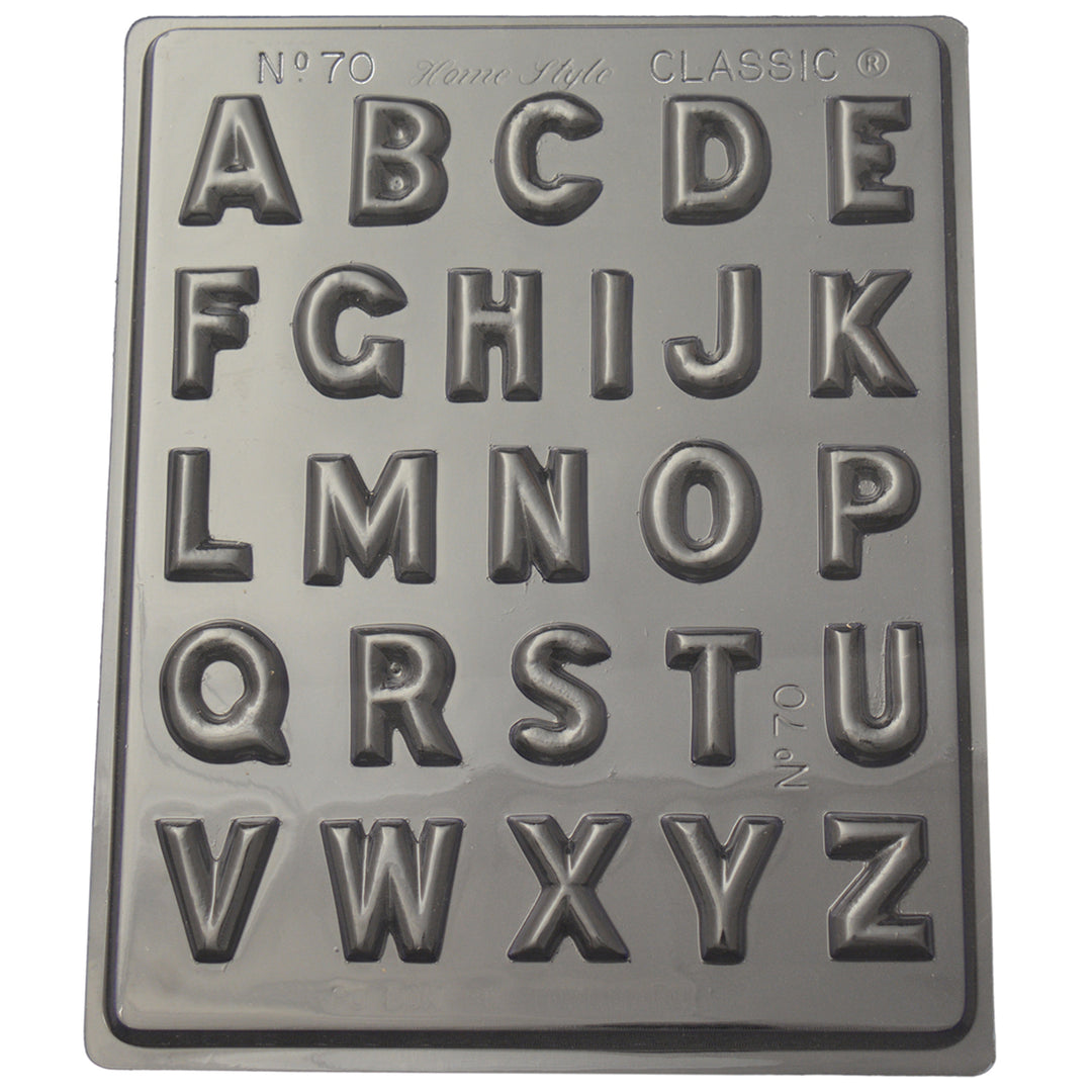 Alphabet Chocolate Mould