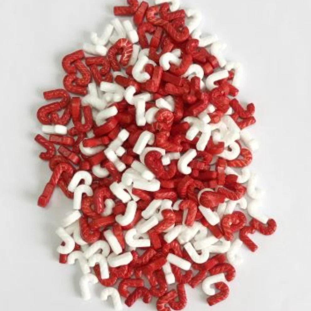 Arcoiris Christmas Candy Cane Sprinkles