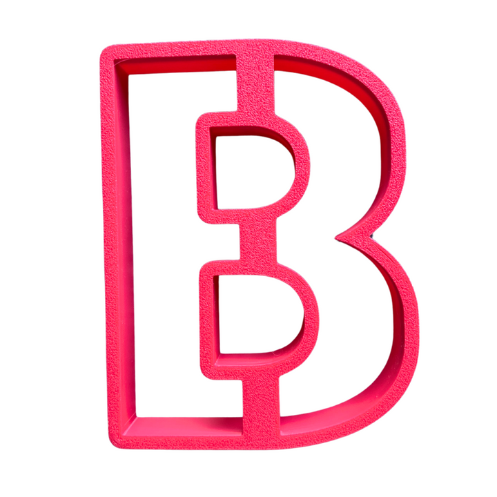 CW Large Letter Cookie Cutter - B