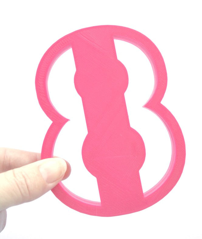 CW Large Number Cookie Cutter - 8