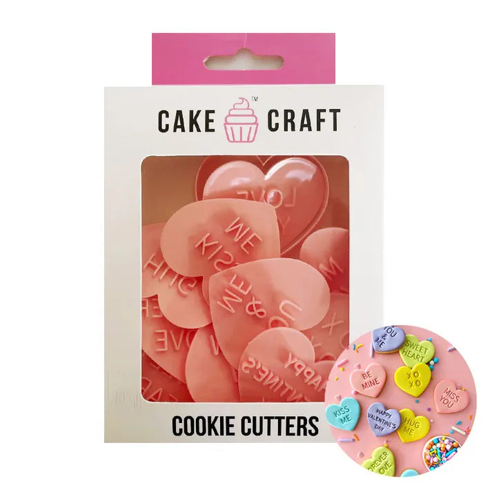 Cake Craft Candy Hearts Cookie Set