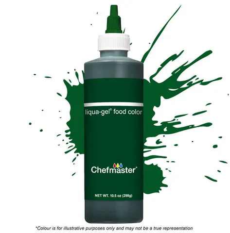 Chefmaster Gel Colour - Forest Green (298g bottle)