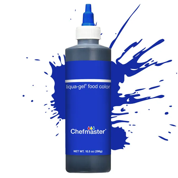 Chefmaster Gel Colour - Royal Blue (298g bottle)