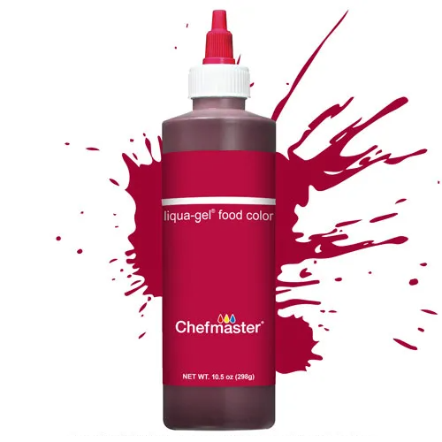 Chefmaster Packaging Chefmaster Gel Colour - Red Red (298g bottle) - Cake Warehouse NZ